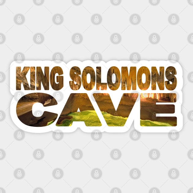 KING SOLOMONS CAVE - Liena Tasmania Australia Sticker by TouristMerch